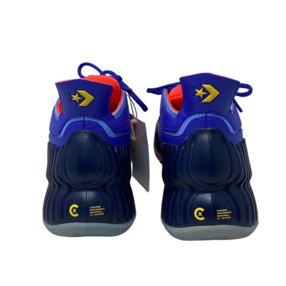 Converse BB Prototype CX Basketball Women's Blue Sneakers Mid Top Mesh A04332C - Picture 9 of 12